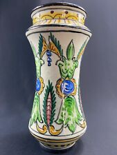 Overpot pharmacy Albarello made of stoneware style majolica, used for sale  Shipping to South Africa