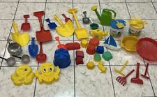 Juego de juguetes de arena surtido de colección años 70 años 80 años 42 piezas MCDONALD'S CUBOS DE PLAYA moldes segunda mano  Embacar hacia Argentina