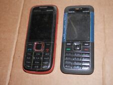 Nokia 5310 y 5130 Xpress Music x 2 piezas de repuestos defectuosos para teléfonos móviles segunda mano  Embacar hacia Argentina