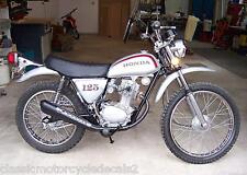 Honda sl125 restoration for sale  DERBY