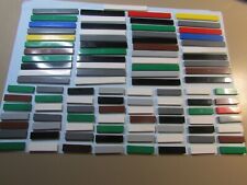 100 GENUINE LEGO SMOOTH TOP FLAT STRIPS for sale  Shipping to South Africa