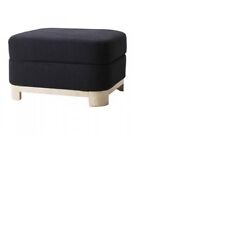 Begagnade, *Ikea Salen Footstool Cover - Flisby Dark Grey 401.172.82 till salu  Toimitus osoitteeseen Sweden