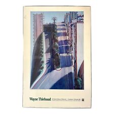 1985 "Urban Downgrade, 20th and Noe" Wayne Thiebaud Exposição Arte Impressão, usado comprar usado  Enviando para Brazil