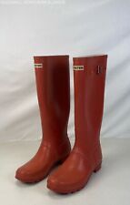 glossy hunter boots red for sale  Rockford