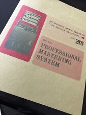 Folheto de gravação em fita sistema de masterização profissional original 3M, usado comprar usado  Enviando para Brazil