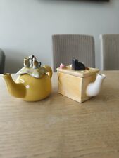 Miniture novelty teapots for sale  ISLE OF SKYE
