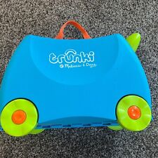 Trunki Melissa & Doug Suitcase Kids Ride Wheeled Pull Along Blue Green Terrance for sale  Shipping to South Africa