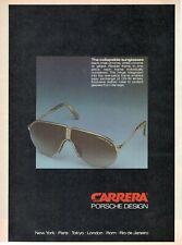 Glasses carrera advertising for sale  Shipping to Ireland