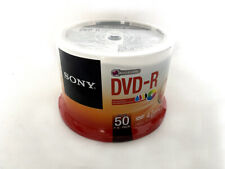 1 x 50 SONY DVD-R WriteOnce 4.7GB 1x16x INKJET (50DMR47PP) ORYGINALNE OPAKOWANIE NOWY na sprzedaż  Wysyłka do Poland