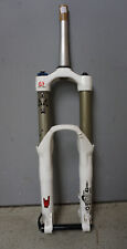 Używany, Rockshox Totem Widelec Widelec Rower Widelec sprężynowy zwężany biały na 26 " (A023-684) na sprzedaż  Wysyłka do Poland