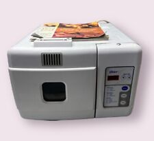 Máquina de fazer pão automática Oster #5839 branca pão de 2 lb com manual comprar usado  Enviando para Brazil