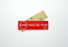 Plaque autocollante pub d'occasion  Paris XIII