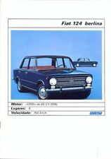 Fiat 124 berlina for sale  LEDBURY