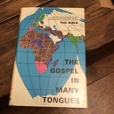 LIVRE THE GOSPEL IN MANY TONGUES - British & Foreign BIBLE Society 1965 comprar usado  Enviando para Brazil
