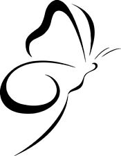 Butterfly vinyl decal for sale  Ames