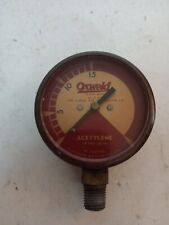 Oxweld Acetylene Oxygen Regulator 0-15 for sale  Shipping to South Africa