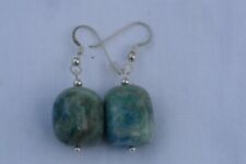 Used, Ajoite and Papagoite Earrings love, healing, emotional support 5233 for sale  Shipping to South Africa