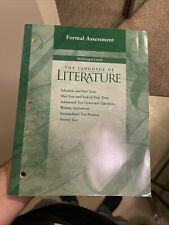 Cama Mcdougal de Lenguaje de Literatura ""Evaluación Formal"" Grado 8, usado segunda mano  Embacar hacia Argentina