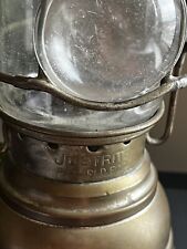 Used, Brass JustRite Candle Lamp/Lantern Light for Miner's/Skaters with Bullet Lense for sale  Shipping to South Africa