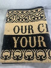 Printed doormat welcome for sale  League City