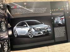 Vauxhall insignia brochure for sale  FLEET