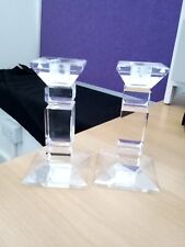 Pair crystal glass for sale  THETFORD