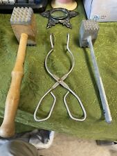 Vintage Meat Tenderizers And Ekco Canning Tongs for sale  Shipping to South Africa