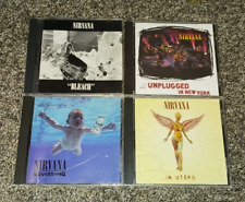 Lote de 4 CDs NIRVANA - Nevermind - No útero - Desconectado em NY - ÁGUA SANITÁRIA comprar usado  Enviando para Brazil