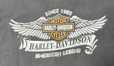 Camiseta HARLEY DAVIDSON 2007 American Legend Idaho USA Eagle preta masculina 2XL comprar usado  Enviando para Brazil