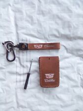 Leather cadillac keychain for sale  Charlotte