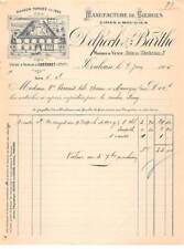 Invoice.am19639.toulouse.1905. d'occasion  Expédié en Belgium