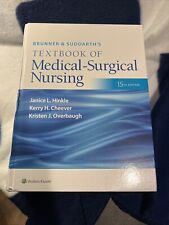 Brunner and Suddarth's Textbook of Medical-Surgical Nursing 15ª edição capa dura comprar usado  Enviando para Brazil