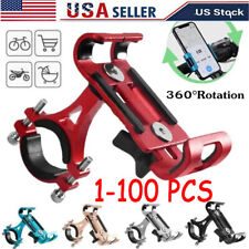 360° Aluminum Motorcycle Bike Bicycle GPS Cell Phone Holder Handlebar Mount LOT for sale  Shipping to South Africa