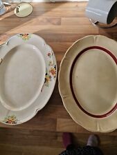 Vintage oval platters for sale  SAFFRON WALDEN