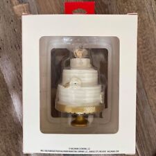 Hallmark Holiday Premium pastel de bodas de porcelana 2021 adorno árbol de Navidad, usado segunda mano  Embacar hacia Argentina