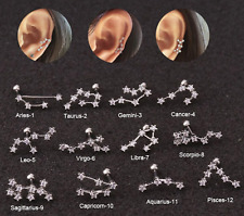 Constellation barbell zodiac for sale  ILFORD