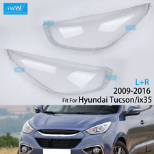 Tampa de lente de lâmpada de farol transparente compatível com Hyundai Tucson/ix35 L R par 2009-2017 comprar usado  Enviando para Brazil