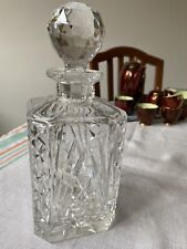 Cut glass whiskey for sale  WANTAGE