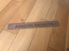 Assisted bathroom brass for sale  STOURBRIDGE