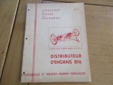 Catalogue pieces rechanges d'occasion  Einville-au-Jard
