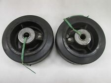 Rubber caster wheels for sale  Orwell