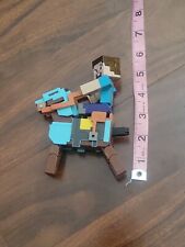 Usado, "Figura de lujo Minecraft Steve and Diamond caballo blindado de 3,5""" segunda mano  Embacar hacia Argentina