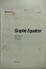 Sony graphic equalizer gebraucht kaufen  Ohmstede