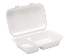 Compartment clamshell bagasse for sale  Shipping to Ireland