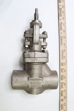 Newco Threaded Stainless Steel Gate Valve Class 800 1-1/2" for sale  Shipping to South Africa