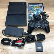 PS2 - Consola Sony PlayStation 2 Negro Mod Swap Disco Estuche Carcasa Negro Tapa Delgada, usado segunda mano  Embacar hacia Argentina