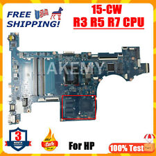 FOR HP 15-CW TPN-Q210 MOTHERBOARD R3 R5 R7 AMD CPU DDR4 DAG7BJMB8C0 MAINBOARD for sale  Shipping to South Africa