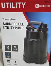 Utilitech 1/6-HP 25 GPM Thermoplastic Submersible Utility Pump model# 0955646 for sale  Shipping to South Africa