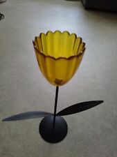 Teelichthalter tulpe glas gebraucht kaufen  Schwalbach