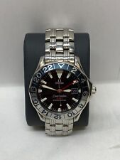 Relógio masculino OMEGA Seamaster 300M GMT automático 50º aniversário limitado 2234,50 comprar usado  Enviando para Brazil